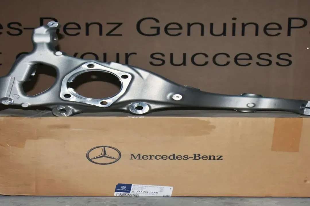 STEERING KNUCKLE COMPLETE, LEFT